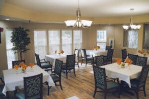 Dining Room at Charter Senior Living of Cookeville