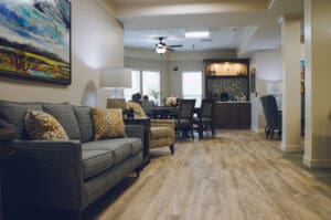 Lobby at Charter Senior Living of Cookeville